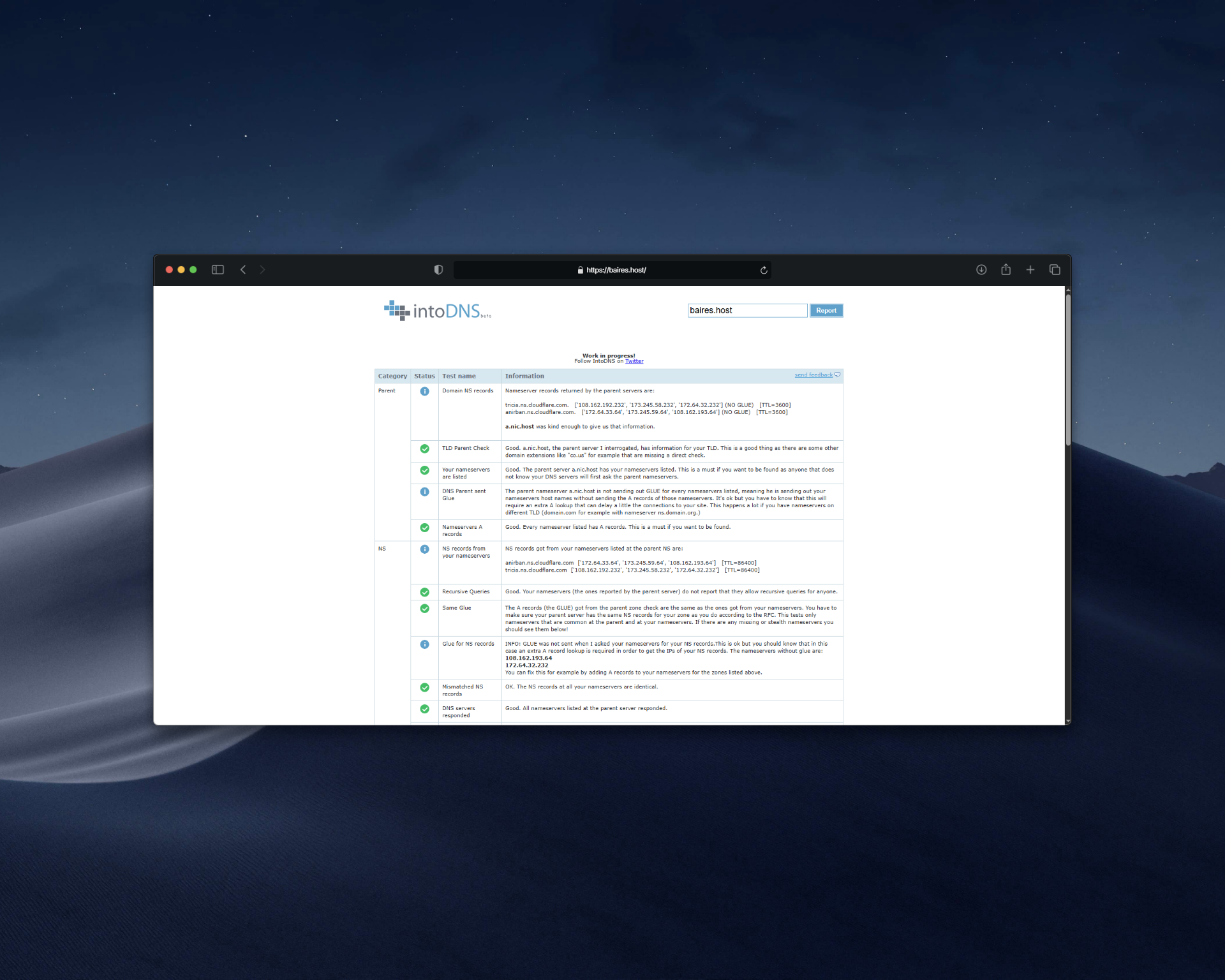 Análisis de intoDNS